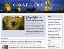 Tablet Screenshot of godandpoliticsuk.org